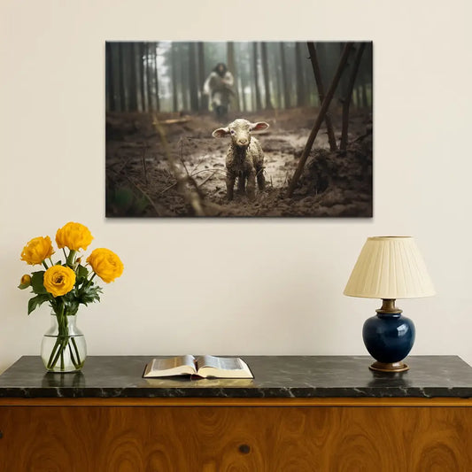 Lost Lamb - Faith Wall Art