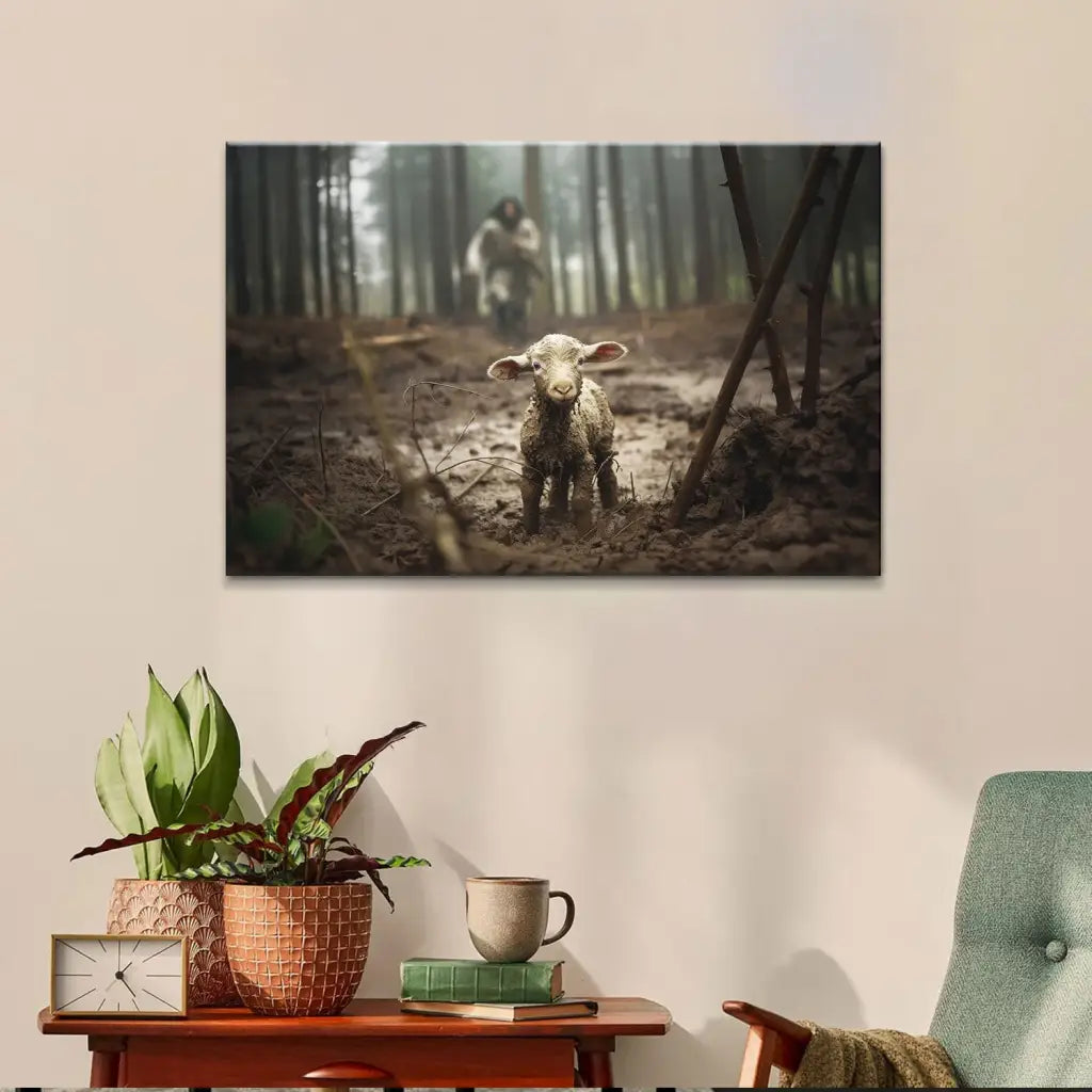 Lost Lamb - Faith Wall Art