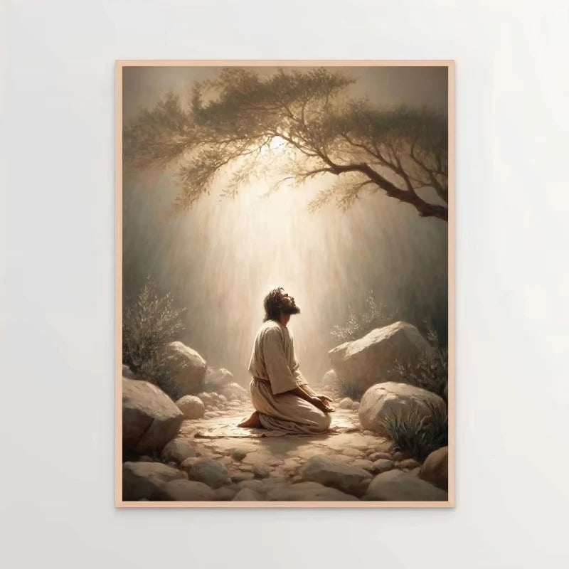 Praying Shepherd - Wall Art