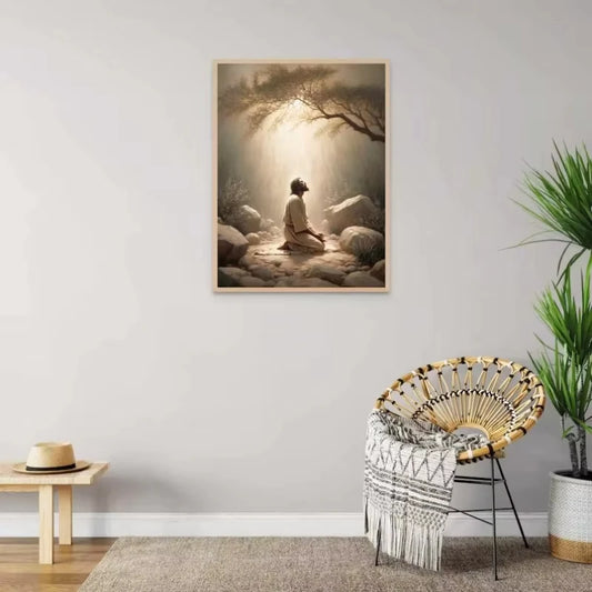 Praying Shepherd - Wall Art
