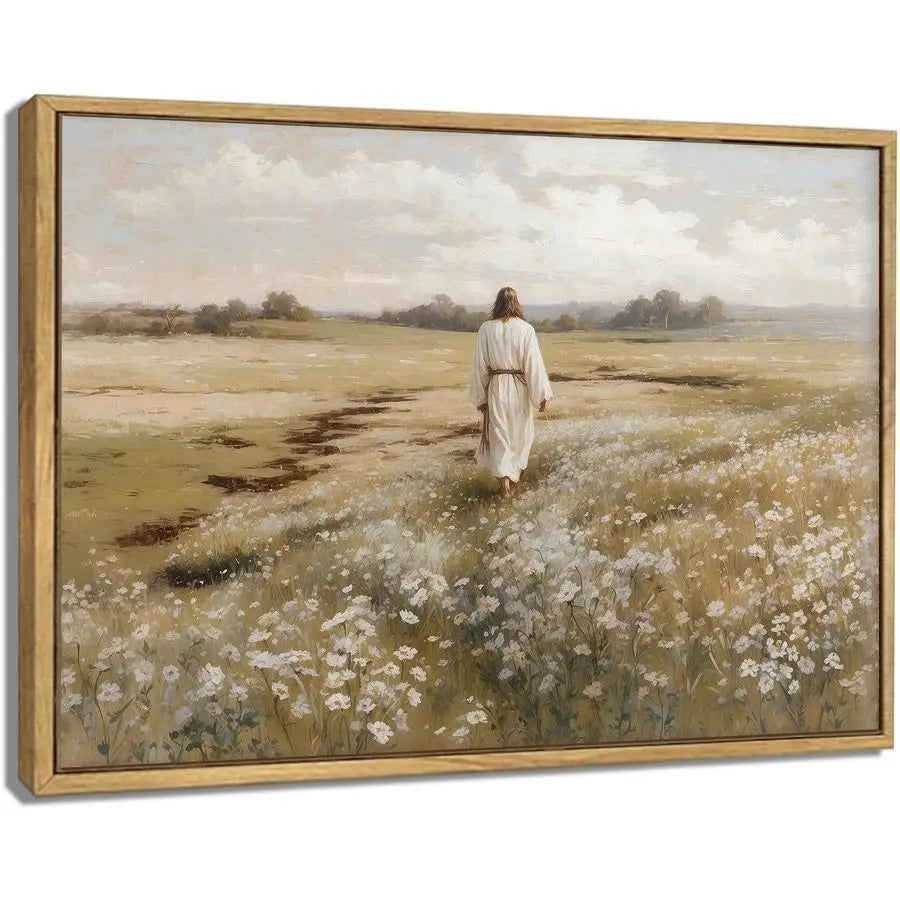 Walking In a Field - Faith Wall Art