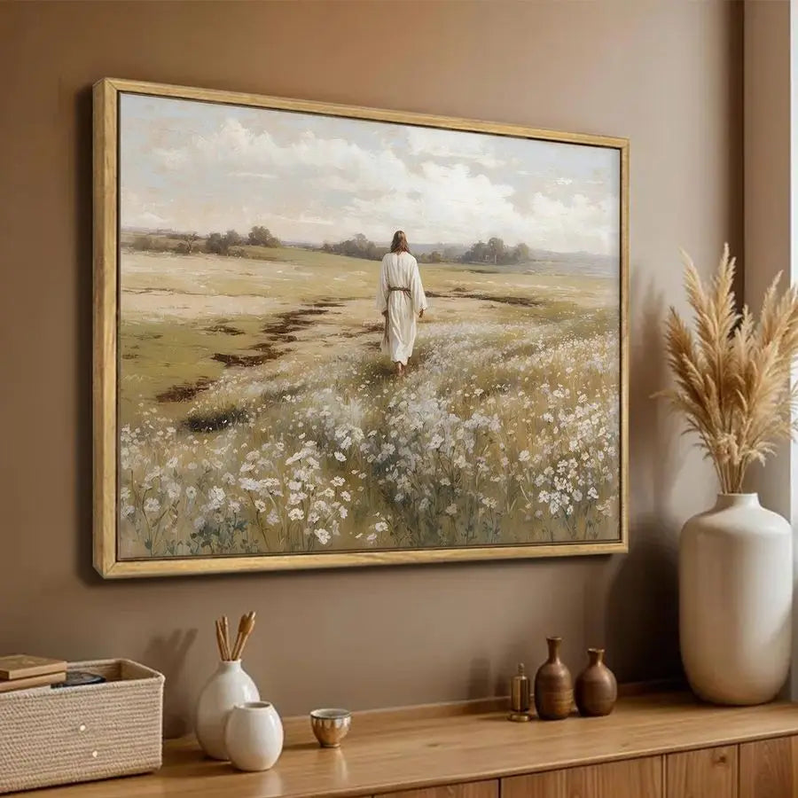 Walking In a Field - Faith Wall Art