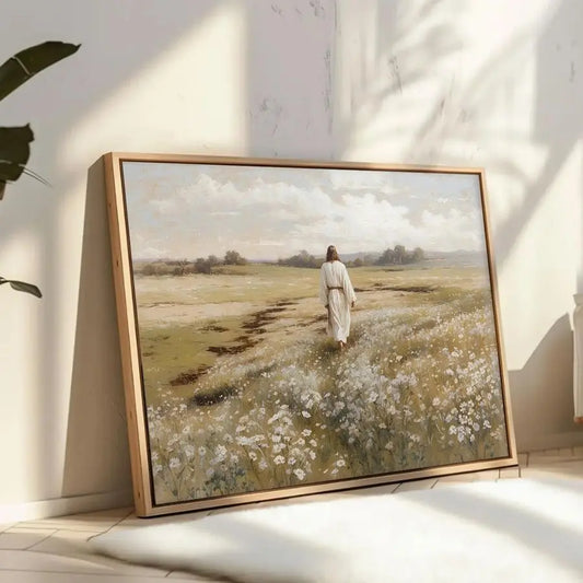Walking In a Field - Faith Wall Art