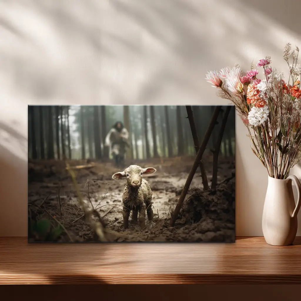 Lost Lamb - Faith Wall Art