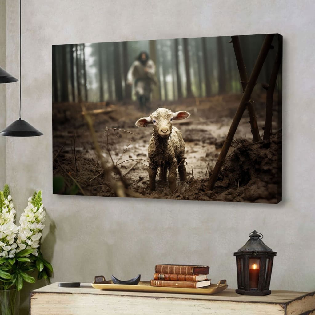 Lost Lamb - Faith Wall Art